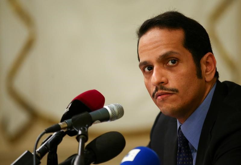 © Reuters. وزير خارجية قطر: رد قطر على المطالب العربية يأتي في إطار حفظ السيادة