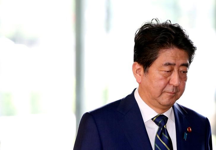 © Reuters. رئيس وزراء اليابان يحث مجموعة العشرين على العمل بشأن تغير المناخ