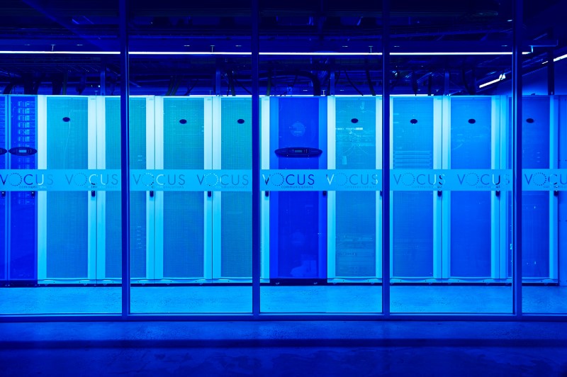 © Reuters. A Vocus data center is pictured in this undated handout image provided by Vocus