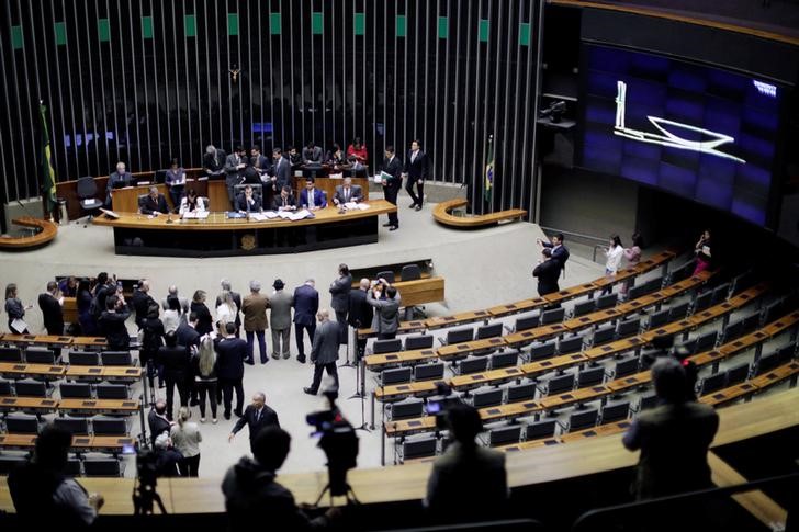 © Reuters. Plenário da Câmara dos Deputados em Brasília