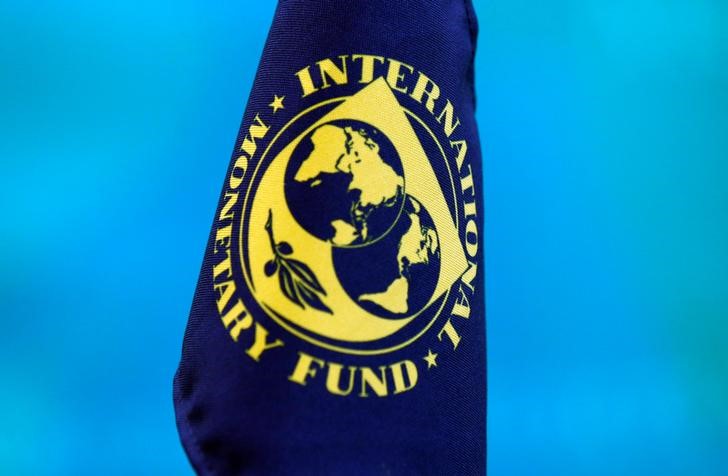 © Reuters. Bandeira do FMI