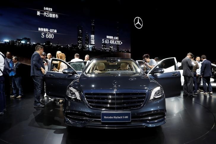 Mercedes Absatz Brummt Dank Starker Nachfrage In China Von Reuters