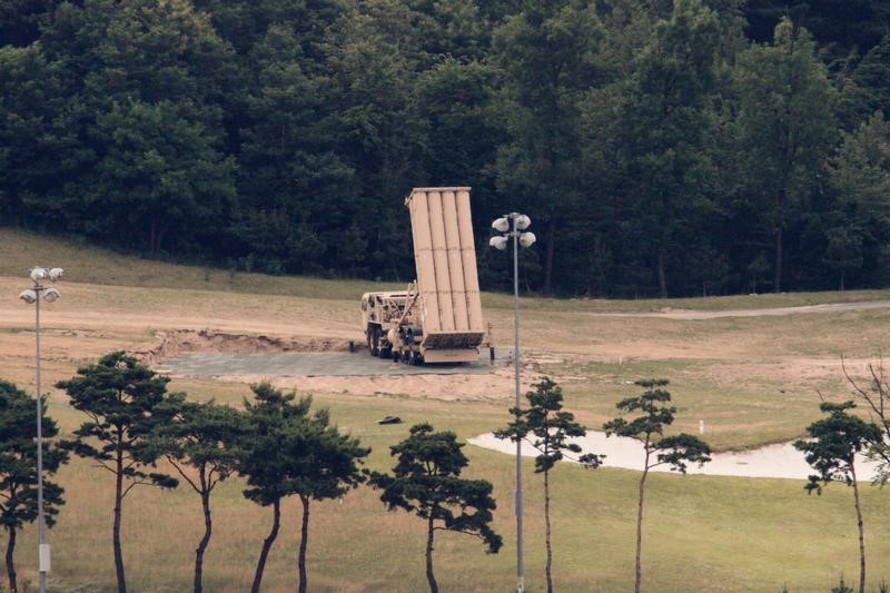 © Reuters. حصري-اختبار أمريكي وشيك لنظام دفاع ثاد مع تصاعد التوتر مع كوريا الشمالية