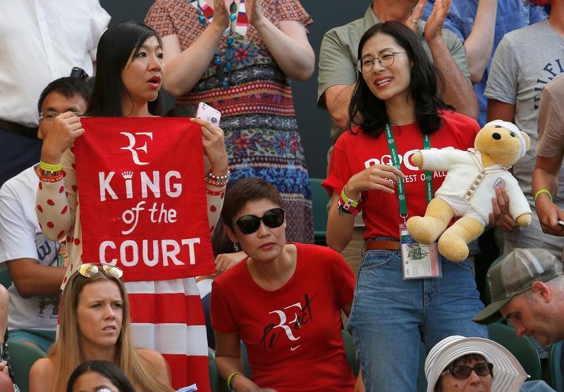 © Reuters. Wimbledon