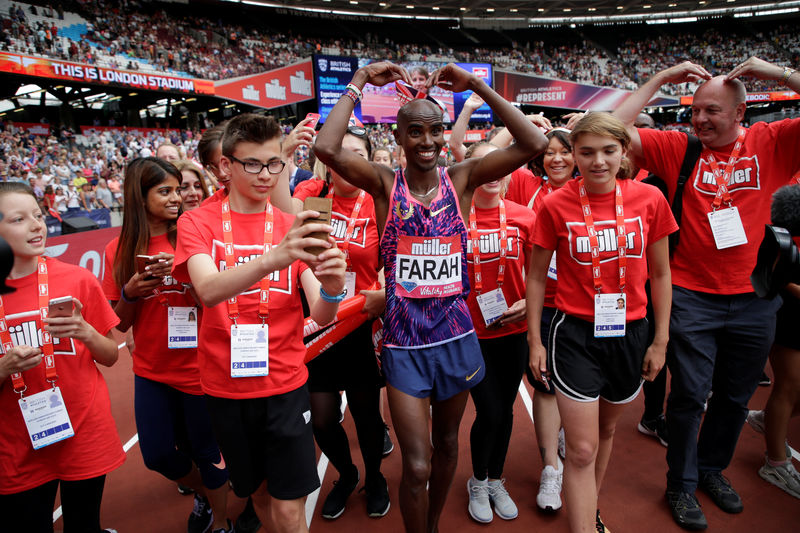 © Reuters. Athletics - London Anniversary Games