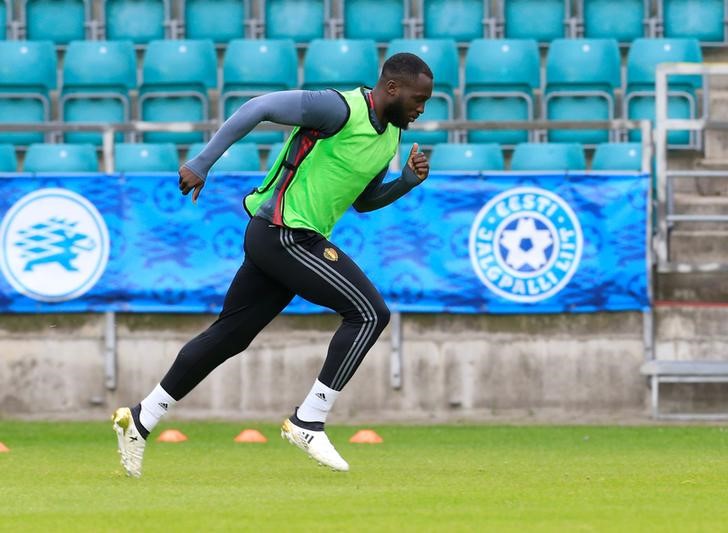 © Reuters. Belgium Training Session - 2018 Fifa World Cup