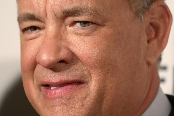 © Reuters. Ator Tom Hanks durante festival de cinema em Nova York