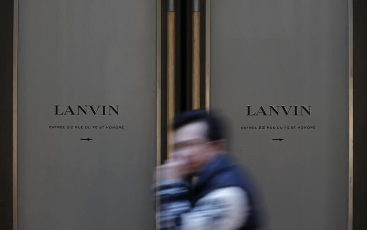 © Reuters. LANVIN: OLIVIER LAPIDUS NOMMÉ DIRECTEUR ARTISTIQUE