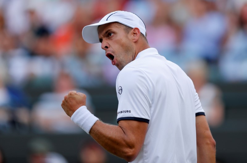 © Reuters. Wimbledon