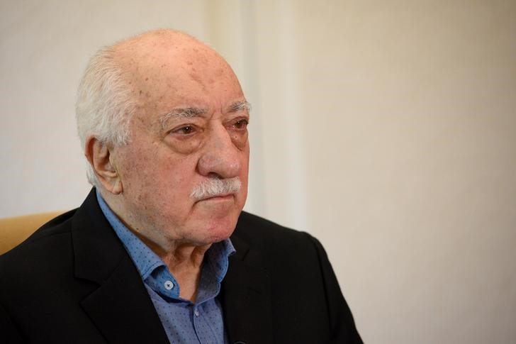 © Reuters. U.S.-based cleric Fethullah Gulen at his home in Saylorsburg