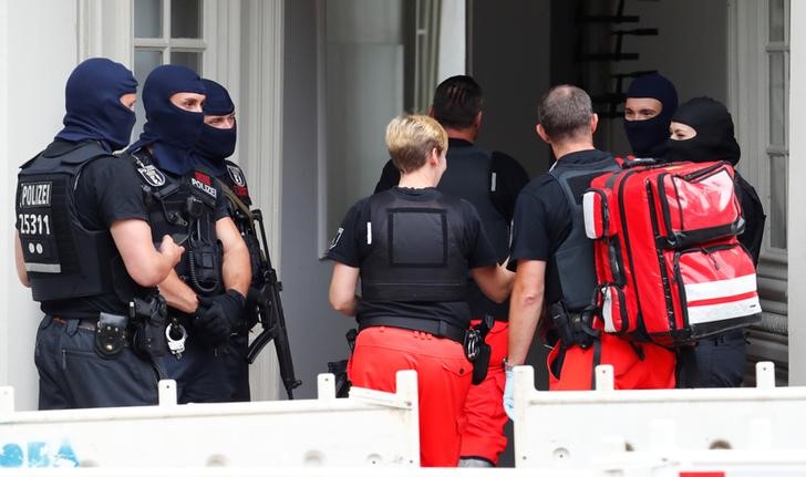 © Reuters. Operação policial em Berlim após roubo de moeda de ouro de museu alemão