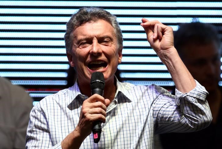 © Reuters. Presidente da Argentina, Mauricio Macri