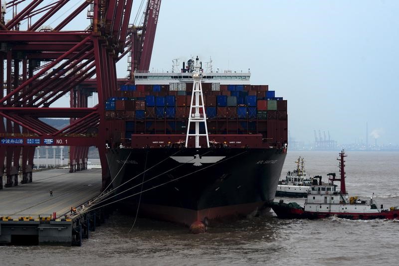 © Reuters. CHINE: EXPORTATIONS PLUS FORTES QUE PRÉVU EN JUIN