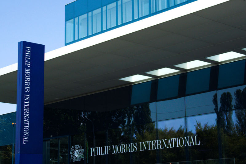 © Reuters. FILE PHOTO: Philip Morris International Operation Center is pictured in Lausanne