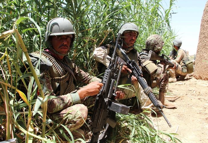 © Reuters. القوات الأفغانية تستعيد منطقة في إقليم هلمند الجنوبي