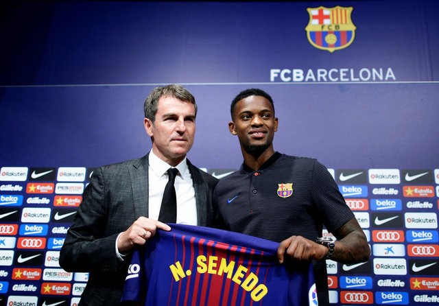 © Reuters. El Barça ficha a Nelson Semedo por 30,6 millones de euros