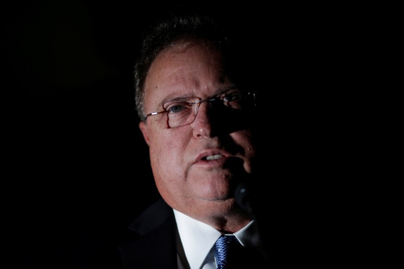 © Reuters. Ministro Blairo Maggi, em entrevista em Brasília