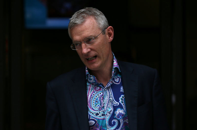 © Reuters. BBC presenter Jeremy Vine leaves Broadcasting House in London