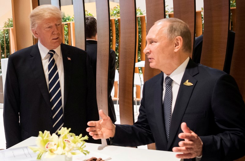 © Reuters. Trump y Putin no tuvieron una reunión secreta en la cumbre del G20 - Kremlin
