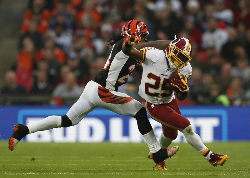 © Reuters. Cincinnati Bengals v Washington Redskins - NFL International Series