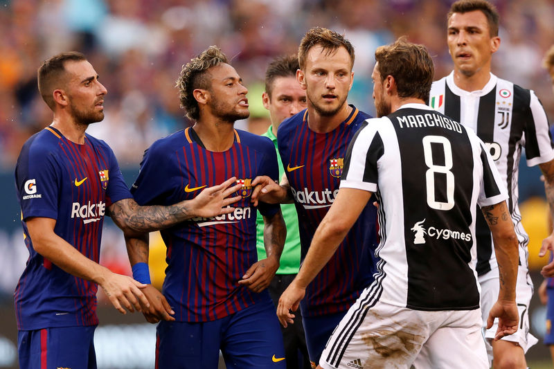 © Reuters. Football Soccer - Barcelona v Juventus