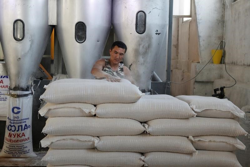 © Reuters. توقع ارتفاع صادرات الحبوب الروسية إلى 4.3 مليون طن في أغسطس