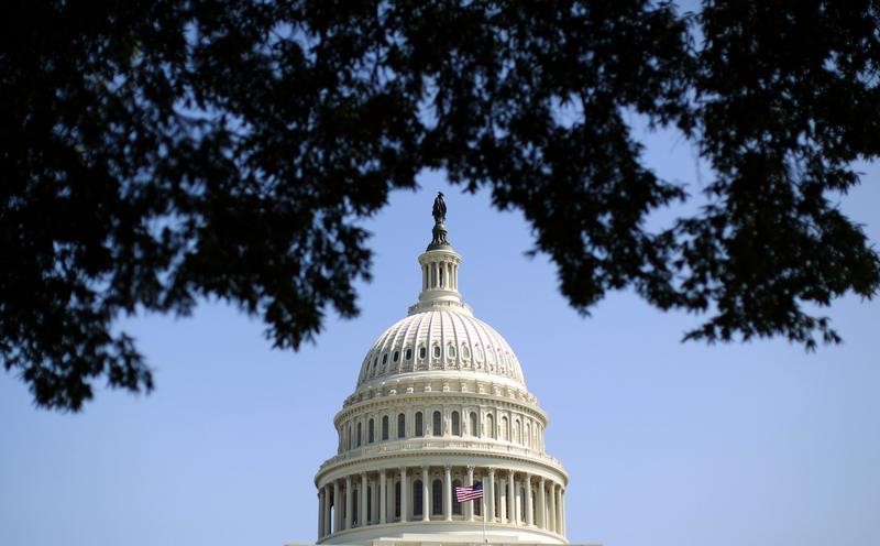 © Reuters. The dome of the U.S. Capitol is seen in Washington