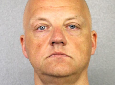 © Reuters. Booking photo of Volkwagen executive Oliver Schmidt in Fort Lauderdale