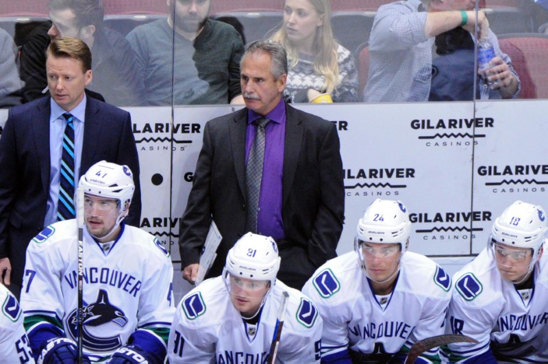 © Reuters. NHL: Vancouver Canucks at Arizona Coyotes