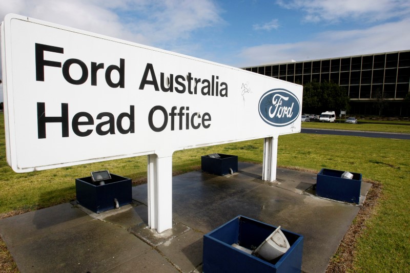 © Reuters. FILE PHOTO: Ford Australia's head office is seen in Melbourne