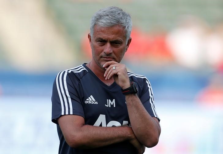 © Reuters. Manchester United vs Los Angeles Galaxy - Pre Season Friendly