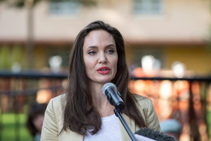 © Reuters. Angelina Jolie faz discurso em Nairóbi