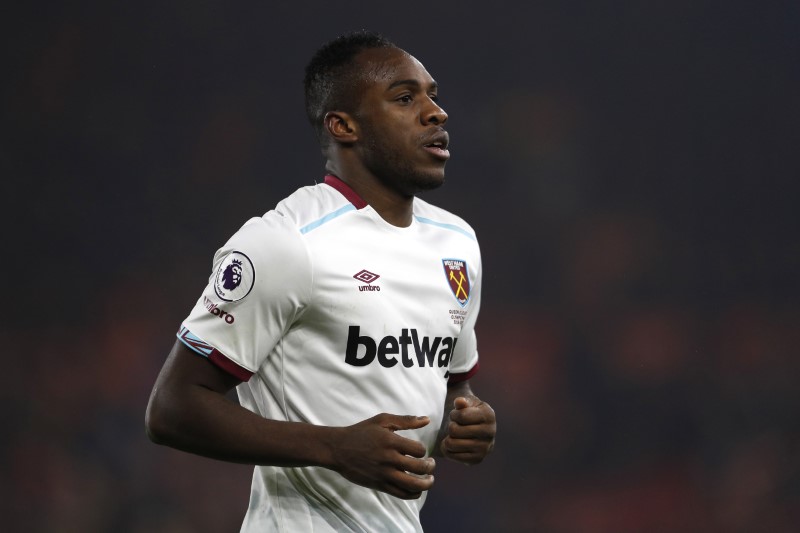 © Reuters. West Ham United's Michail Antonio