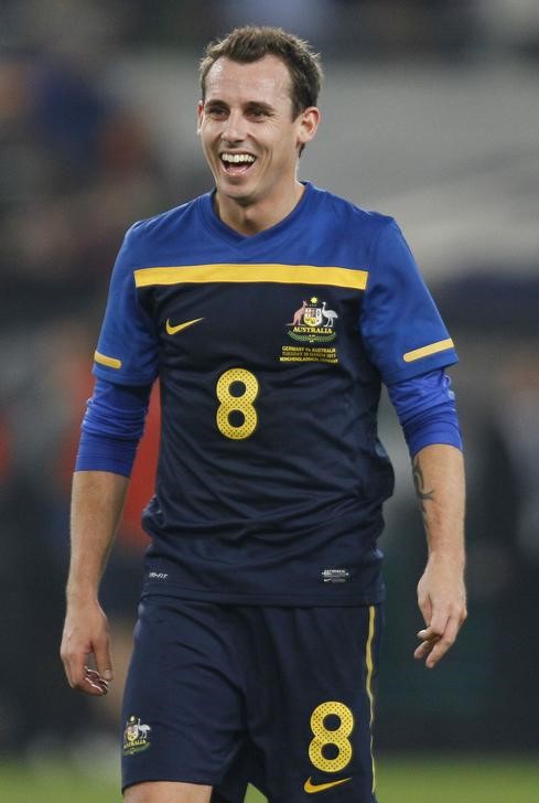 © Reuters. ويلكشير لاعب الجيل الذهبي لاستراليا ينضم لسيدني