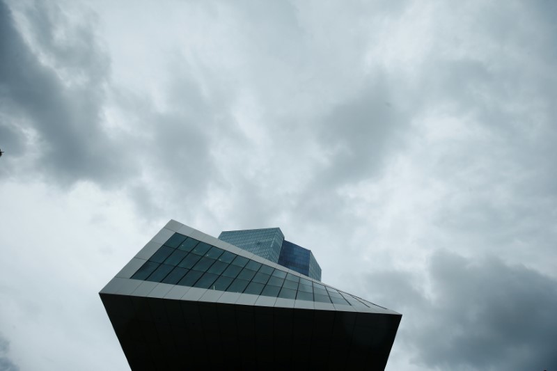 © Reuters. ECB headquarters building is seen in Frankfurt