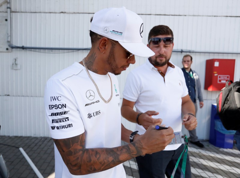 © Reuters. Hungarian Grand Prix Practice