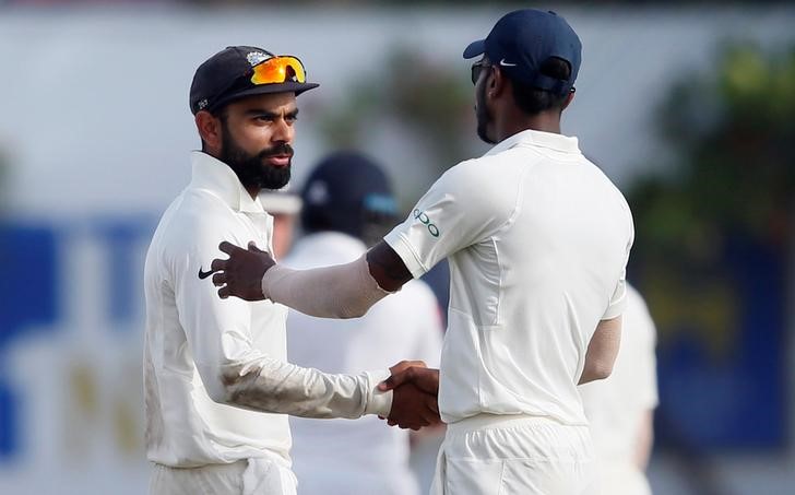 © Reuters. Cricket - Sri Lanka v India - First Test Match