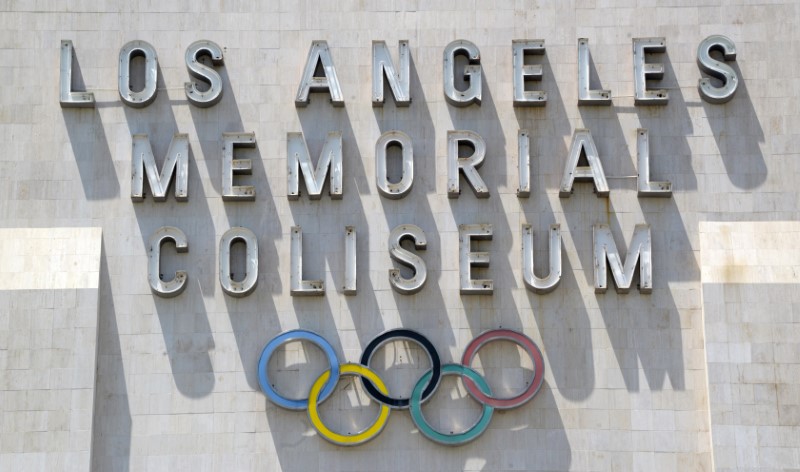 © Reuters. تقرير: لوس انجليس ستنظم ألعاب 2028 الصيفية