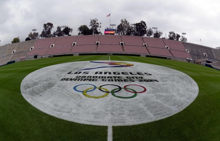 © Reuters. Los Ángeles celebrará los Juegos Olímpicos de 2028