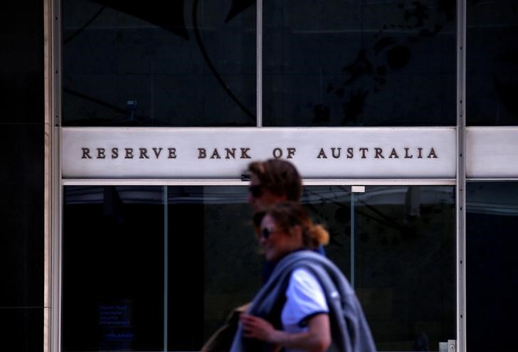 © Reuters. Вход в здание Резервного банка Австралии в Сиднее