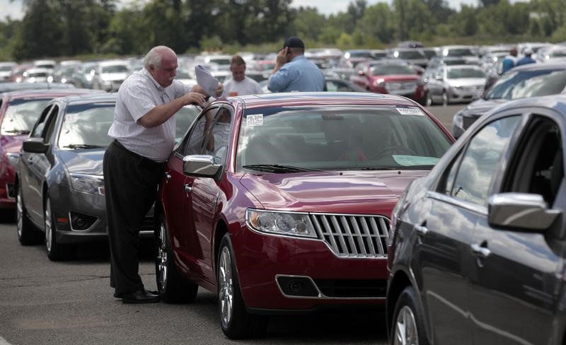 © Reuters. انخفاض مبيعات شركات السيارات في الولايات المتحدة في يوليو