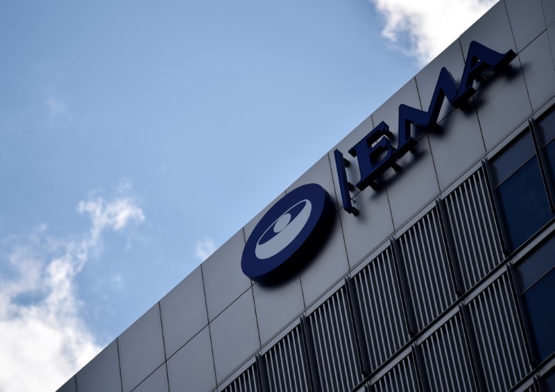 © Reuters. FILE PHOTO: The headquarters of the European Medicines Agency (EMA) in London