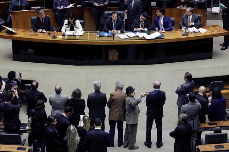 © Reuters. Plenário da Câmara dos Deputados em Brasília