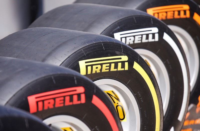 © Reuters. Pneumatici Pirelli.