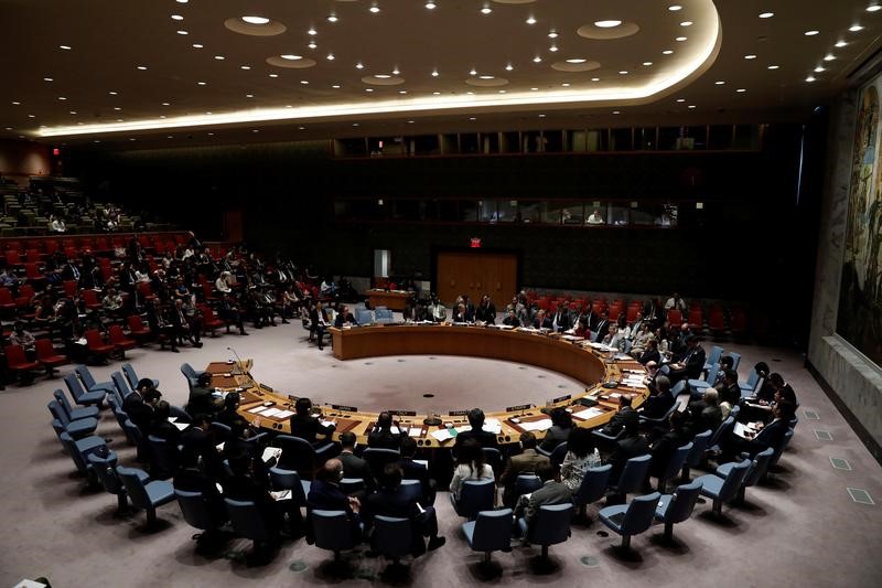 © Reuters. مجلس الأمن الدولي يفرض عقوبات جديدة على كوريا الشمالية