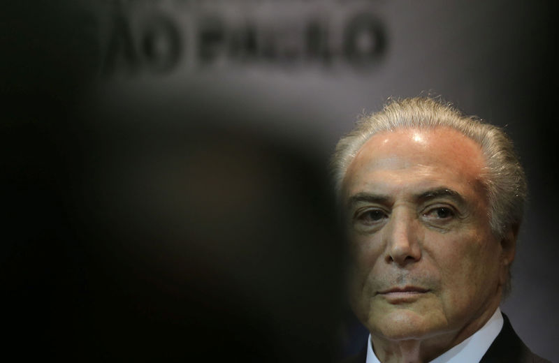 © Reuters. Presidente Michel Temer, durante cerimônia em São Paulo