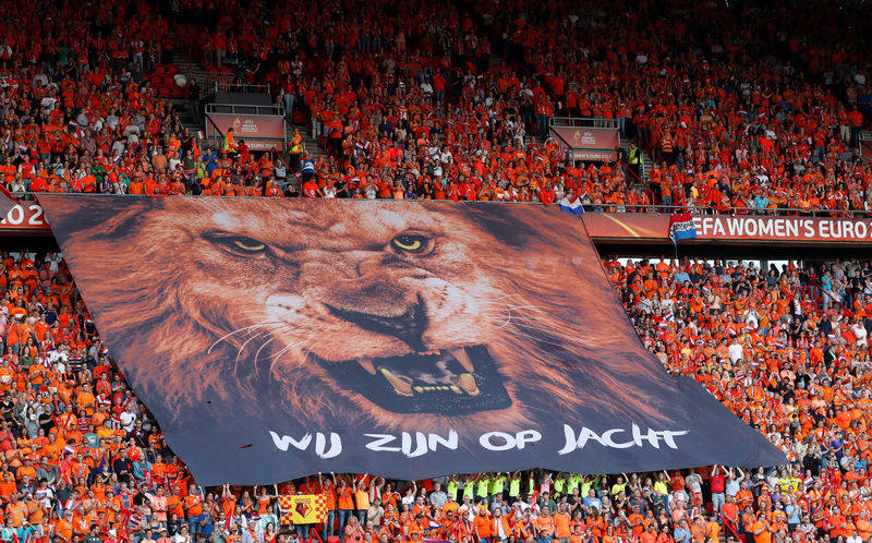 © Reuters. Netherlands vs Denmark - Women's Euro 2017 Final