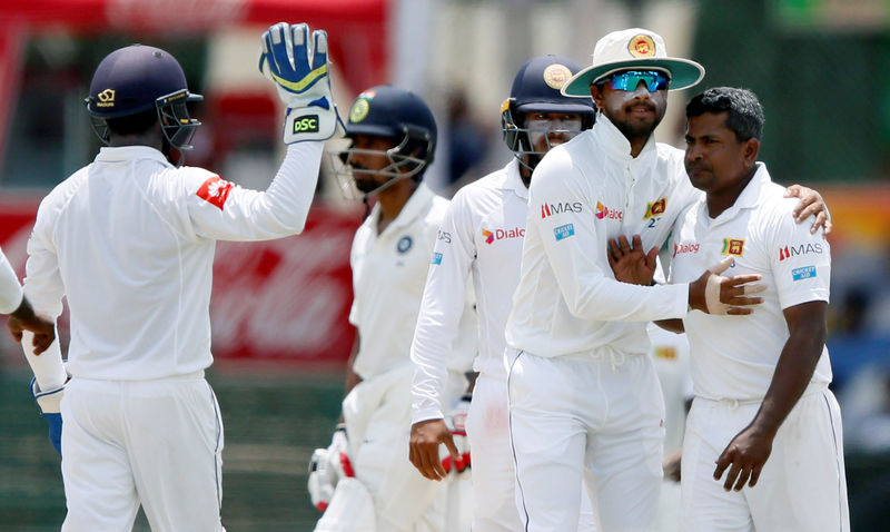 © Reuters. Cricket - Sri Lanka v India - Second Test Match