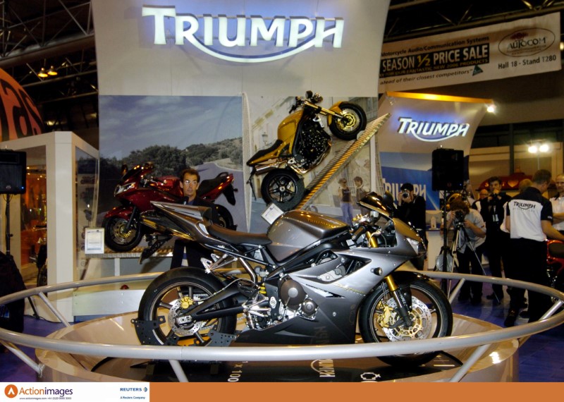 © Reuters. The Triumph Daytona 675 Launch