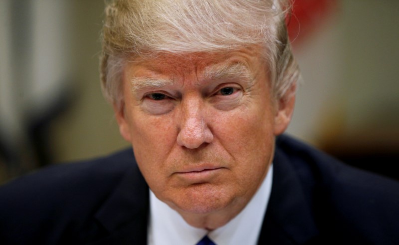 © Reuters. Presidente dos Estados Unidos, Donald Trump, na Casa Branca, em Washington